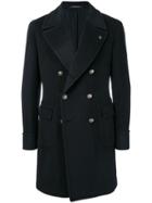 Tagliatore Double-breasted Jacket Coat - Blue