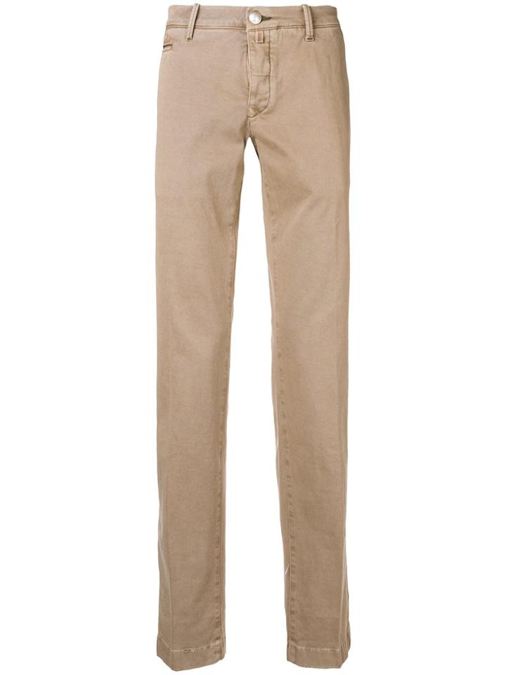 Jacob Cohen Slim Fit Chinos - Nude & Neutrals