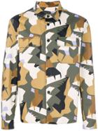 Msgm Designer Print Jacket - Green