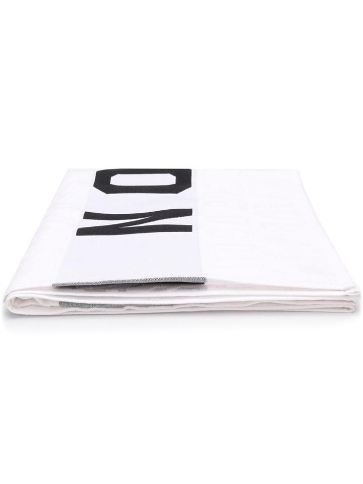 Dsquared2 Icon Scarf - White