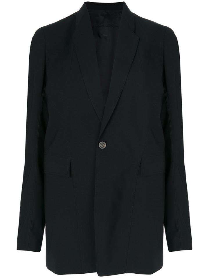 Rick Owens Oversized Blazer - Black