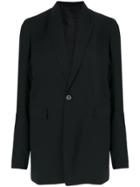 Rick Owens Oversized Blazer - Black