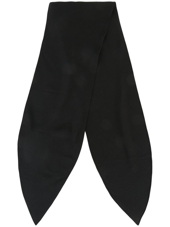 Chloé Skinny Scarf, Women's, Black, Silk