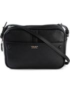 Giorgio Armani Panelled Crossbody Bag - Black