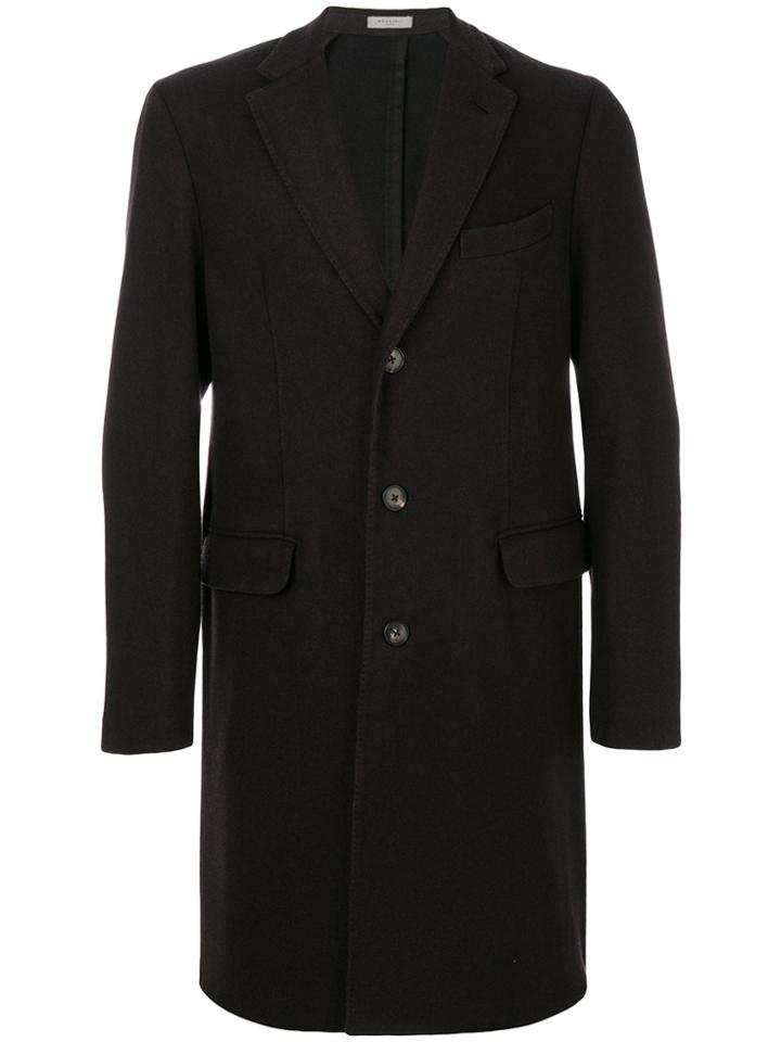 Boglioli Single Breasted Coat - Brown