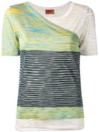 Missoni Knitted Layer T-shirt, Women's, Size: 42, Viscose