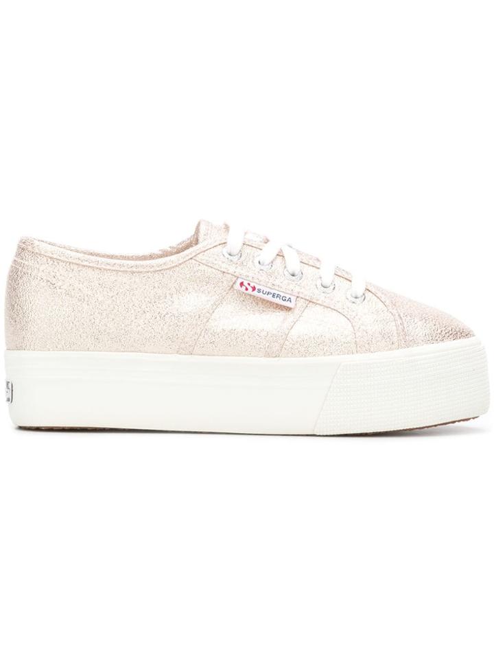 Superga 2790 Platform Sneakers - Pink & Purple