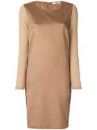 Max Mara Contrast Shirt Dress - Nude & Neutrals