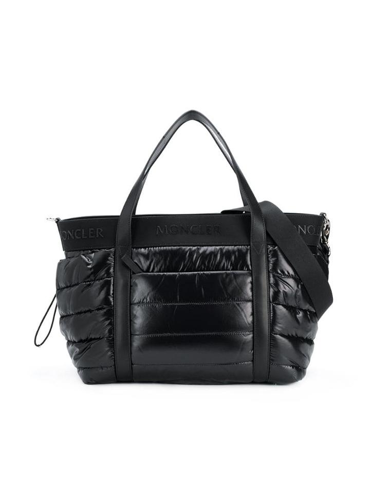 Moncler Kids Quilted Shell Changing Bag - Black