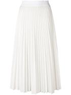 Kappa Kontroll Side Logo Band Pleated Skirt - White