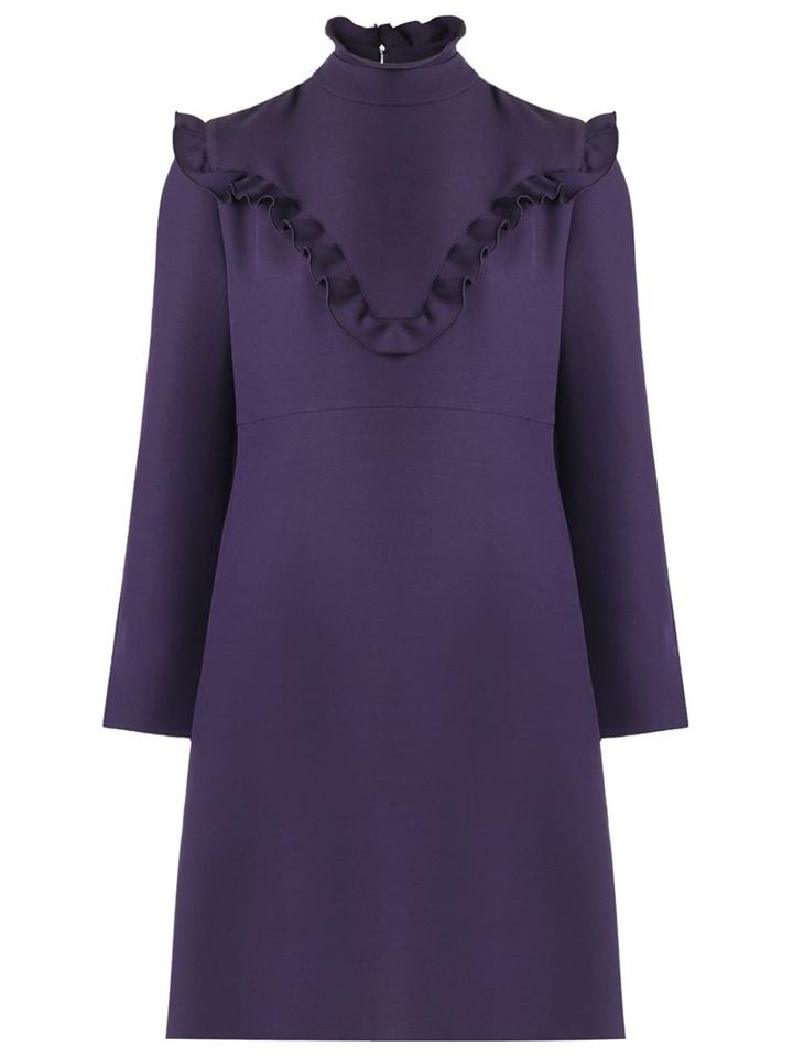 Fendi Ruches, Women's, Size: 44, Pink/purple, Silk/wool