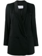 Calvin Klein Boxy Tuxedo Jacket - Black