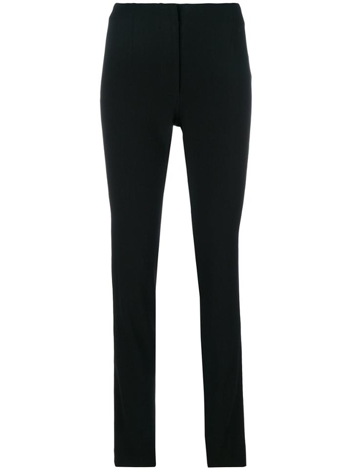 Boule De Neige Cropped Skinny Trousers - Black