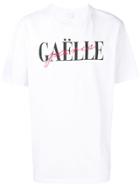 Gaelle Bonheur White Logo T-shirt