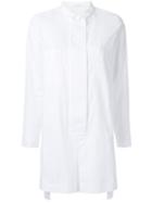 Rito Oversized Button Down Shirt, Women's, Size: 38, White, Cotton