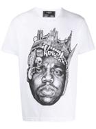 Domrebel Hypnotize Print T-shirt - White