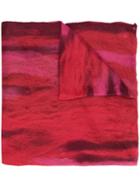 Faliero Sarti Knit Tonal Scarf - Red