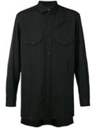 Yohji Yamamoto Plain Shirt - Black