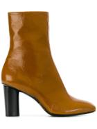 Barbara Bui Seam Detail Ankle Boots - Brown