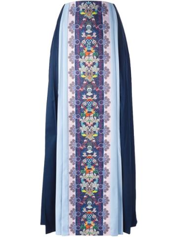 Mary Katrantzou X Adidas Originals Pleated Long Skirt