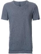 Miharayasuhiro Basic T-shirt, Men's, Size: 48, Grey, Cotton