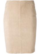 Jitrois Fitted Skirt - Nude & Neutrals