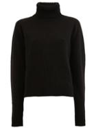 Faith Connexion Roll Neck Jumper, Women's, Size: Small, Black, Virgin Wool