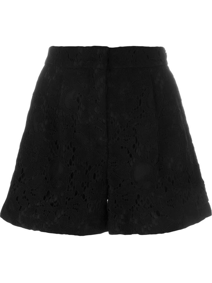 Msgm High Waisted Shorts