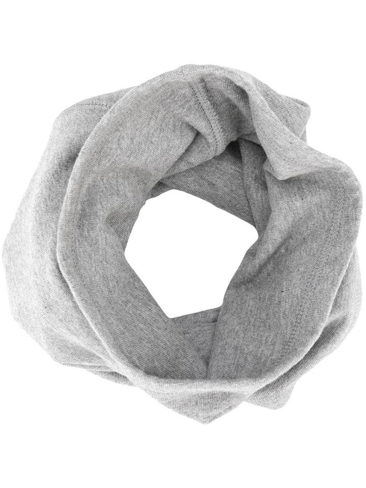 11 By Boris Bidjan Saberi Logo Printed Snood, Men's, Grey, Cotton