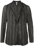 Massimo Alba Striped Single-breasted Blazer - Grey