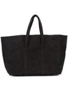 Zilla Towel Beach Bag, Women's, Black, Aluminium/cotton