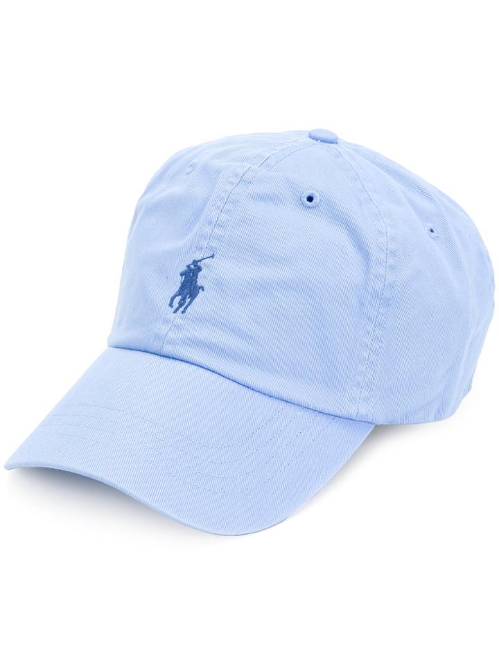 Polo Ralph Lauren Embroidered Logo Cap - Blue
