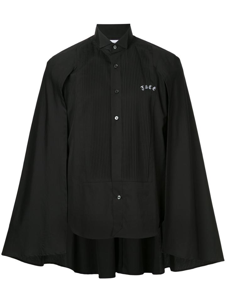 Facetasm Flared-sleeve Shirt - Black