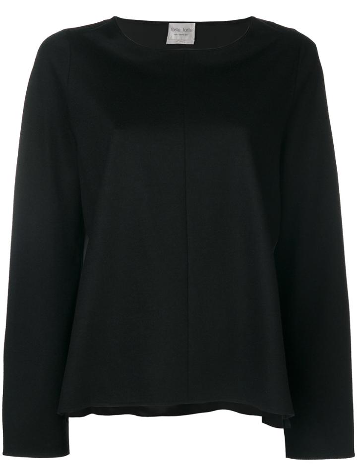 Forte Forte Panelled Blouse - Black