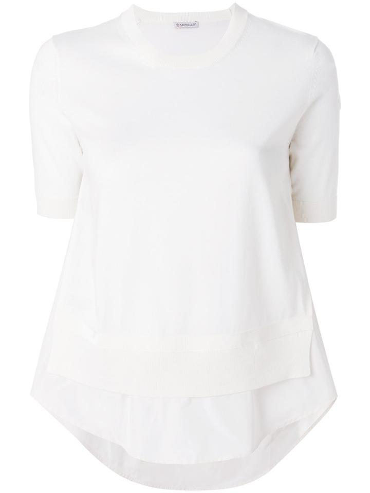 Moncler Layered Short-sleeve T-shirt - White