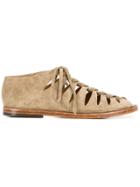 Alberto Fasciani Venere Flat Sandals - Neutrals