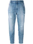 Diesel - Cropped Jeans - Women - Cotton/spandex/elastane - 28/32, Blue, Cotton/spandex/elastane