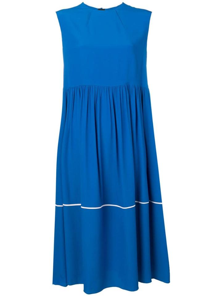 Marni Midi Shift Dress - Blue
