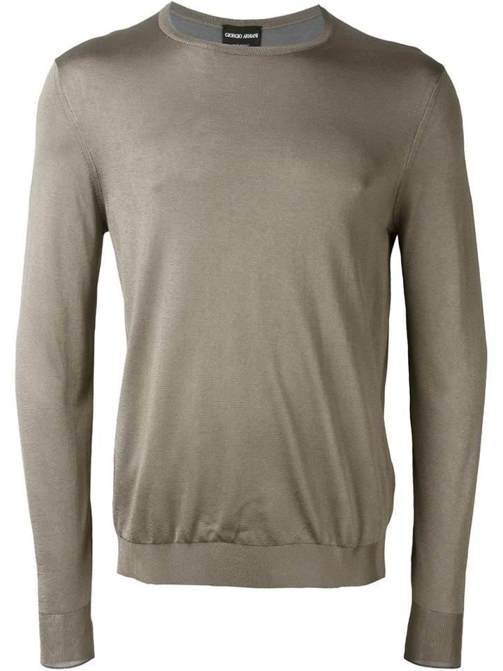 Giorgio Armani Crew Neck Jumper
