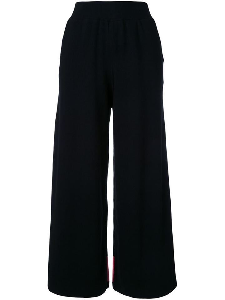 Guild Prime Wide Leg Trousers, Women's, Size: 34, Black, Rayon