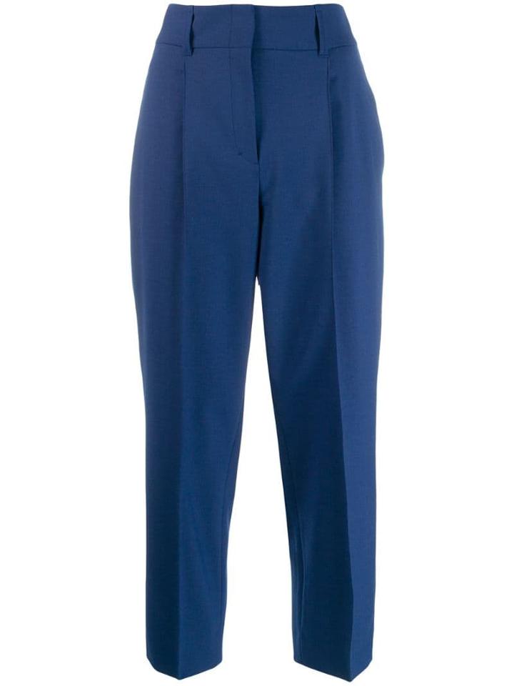 Dorothee Schumacher Concealed Front Trousers - Blue