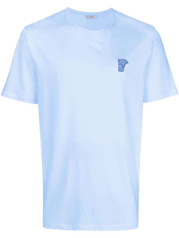 Versace Collection Basic T-shirt - Blue