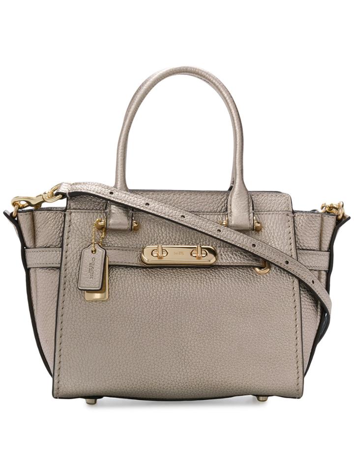 Coach Swagger 21 Bag - Metallic