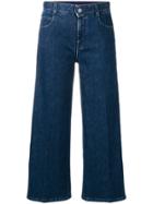 Stella Mccartney Sm Cropped Jeans - Blue