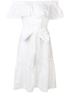 P.a.r.o.s.h. Belted Waist Dress - White
