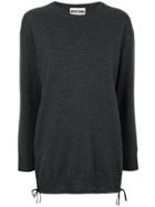 Moschino Drawstring Sweater - Grey