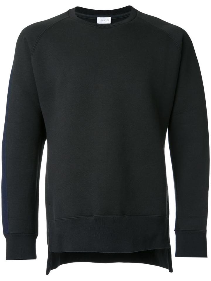 En Route Crew Neck Sweatshirt, Men's, Size: 1, Black, Cotton