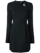 No21 Jewel-embellished Dress, Size: 42, Black, Viscose/polyamide/spandex/elastane/metal (other)