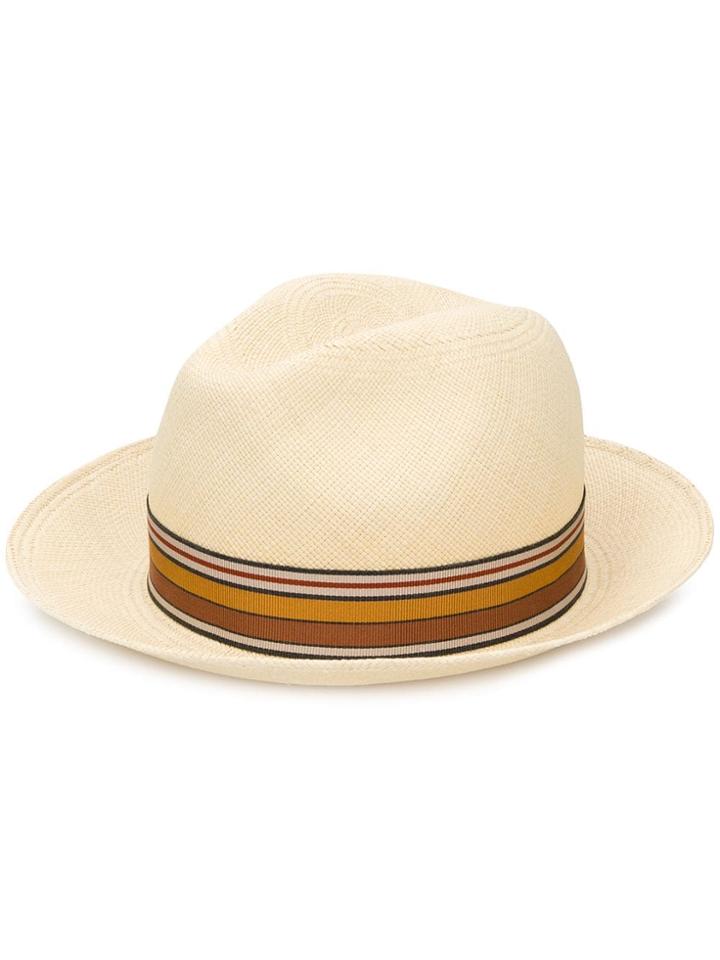 Loro Piana Classic Panama Hat - Neutrals