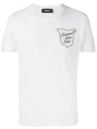 Dsquared2 Caten Twins T-shirt, Men's, Size: Xl, White, Cotton